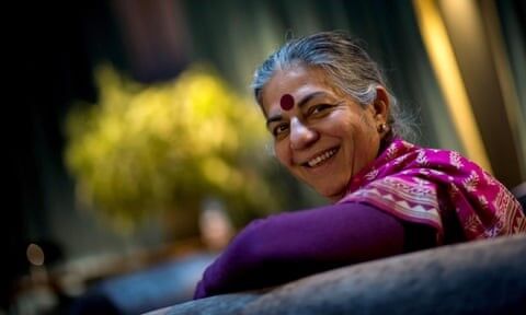 Devlerle mücadele: Çevre aktivisti Vandana Shiva, genetiği değiştirilmiş çokuluslu şirketlere karşı verdiği mücadeleyi anlatıyor.