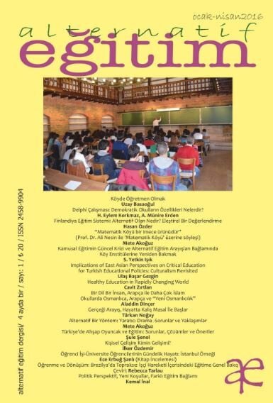 Alternatif Eğitim 1: Eleştirel Eğitimde Yeni Momentler